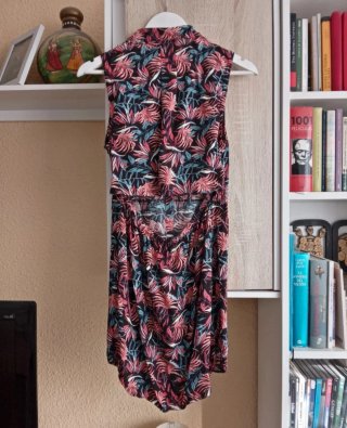 (M) Vestido corto sin mangas estampado de Vans