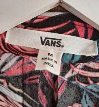 (M) Vestido corto sin mangas estampado de Vans