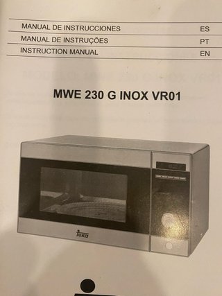Microondas Teka Plateado