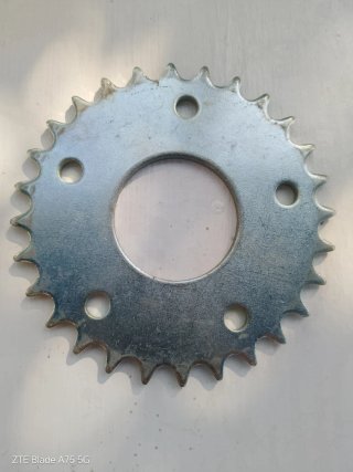 Plato de cadena para moto