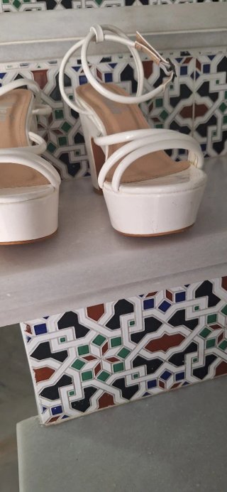 Zapatos de vestir Shein blancos talla 38 Sin usar