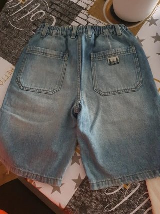 Pantalón corto vaquero niño