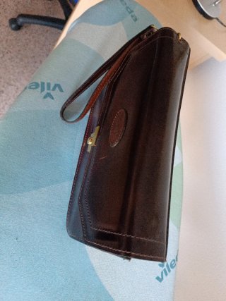 Cartera de mano piel hombre