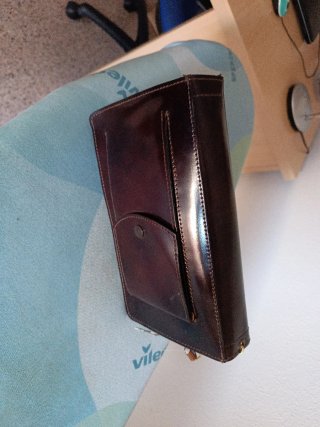 Cartera de mano piel hombre