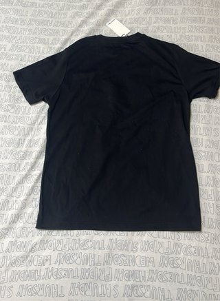 Camiseta Lacoste Negra con Logo Cocodrilo