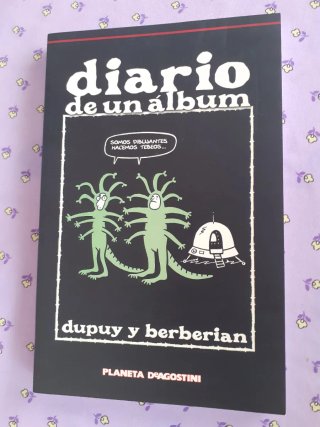 2 comics "diario de un album" y "Peplum"