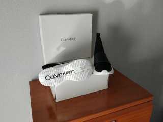 Zapatillas Calvin Klein Negras y Blancas
