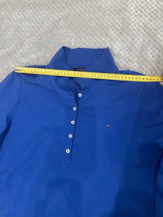 Tommy Hilfiger Vintage 90s Y2K Polo Manga Larga Az