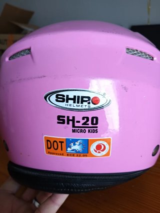 Casco Jet Rosa SHIRO