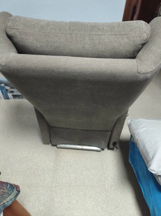 Sillón elevador eléctrico tela