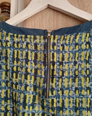 (M) Vestido corto estampado de Cecil
