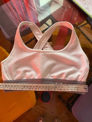 Reggiseno sportivo Under Armour bianco taglia XS