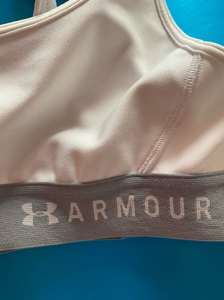 Reggiseno sportivo Under Armour bianco taglia XS