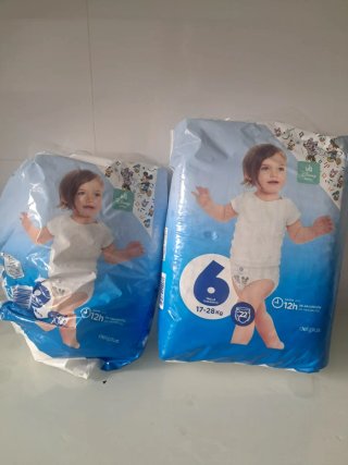 Pañales Deliplus Talla 6 (17-28 kg)