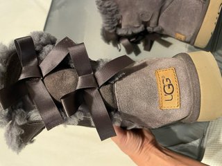 Stivali Ugg Lila Marengo con Fiocchi