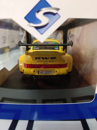 Maqueta Porsche RWB Natalie Amarillo