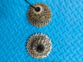 Llantas Mavic Ksyrium SLR + Cassette11-28+cubierta