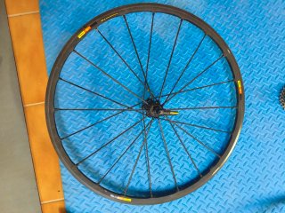 Llantas Mavic Ksyrium SLR + Cassette11-28+cubierta
