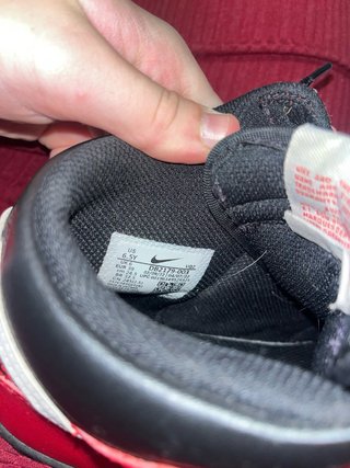 Nike Dunk Rojas y Negras