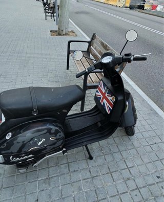 Vespa Px 125 Negra
