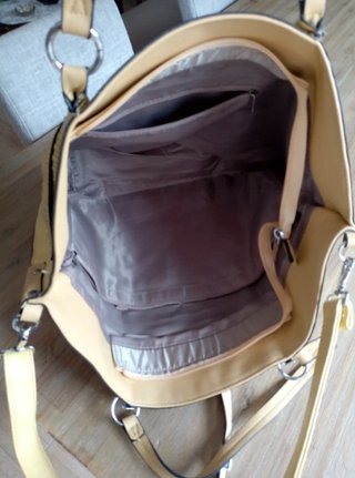 Borsa donna giallo pastello