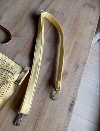 Borsa donna giallo pastello