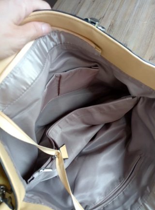 Borsa donna giallo pastello