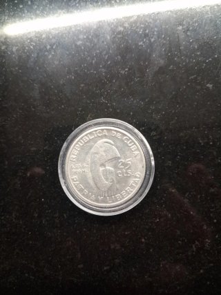 5 Monedas de Plata de Cuba