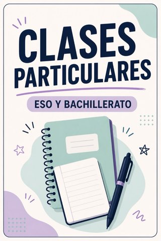 Clases particulares de repaso ESO y bachillerato