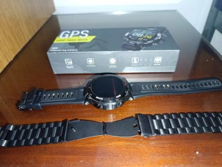 Reloj Deportivo GPS Smartwatch Negro