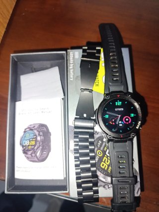 Reloj Deportivo GPS Smartwatch Negro