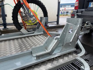 Remolque / carro para 2 motos