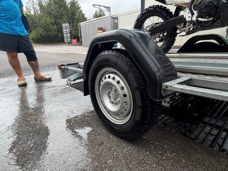 Remolque / carro para 2 motos