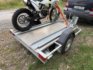 Remolque / carro para 2 motos