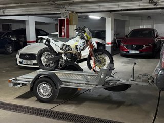 Remolque / carro para 2 motos