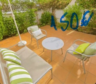 Conjunto terraza 4 piezas