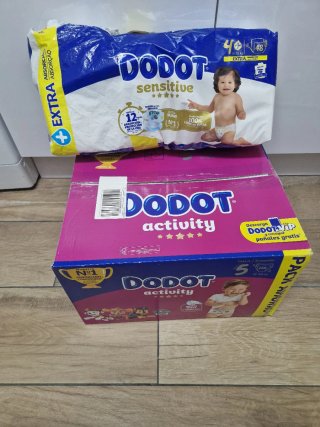 Dodot Sensitive Talla 4+ y Activity Talla 5+