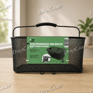 Cesta trasera para bicicleta