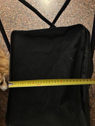Carro Plegable Mascota Negro