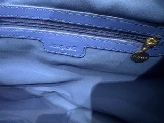 Bolso Desigual shopper blanco y azul