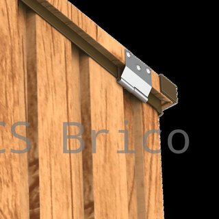 Baúl Arcón Metálico 585 L Imitación Madera - 71x133x72 cm - Duramax