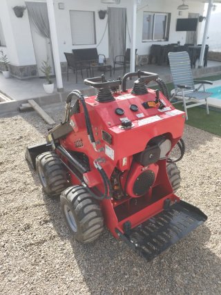 Mini pala excavadora S1323 nueva para trabajos esp