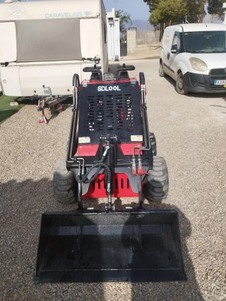 Mini pala excavadora S1323 nueva para trabajos esp