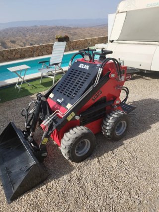 Mini pala excavadora S1323 nueva para trabajos esp