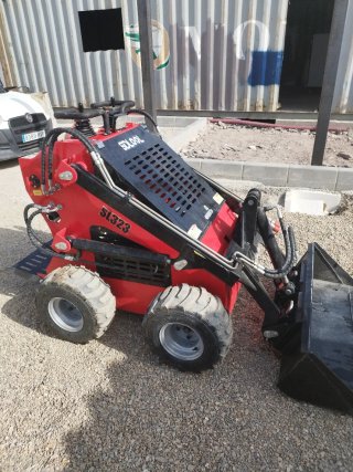 Mini pala excavadora S1323 nueva para trabajos esp