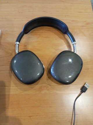 Auriculares Bluetooth Negro y Plateado