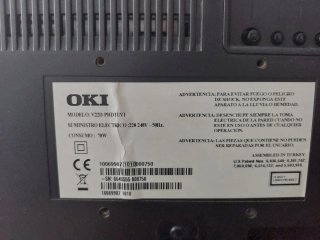 TV OKI Negra y Multicolor 22