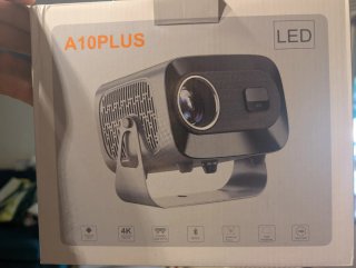 Proyector LED A10PLUS Negro