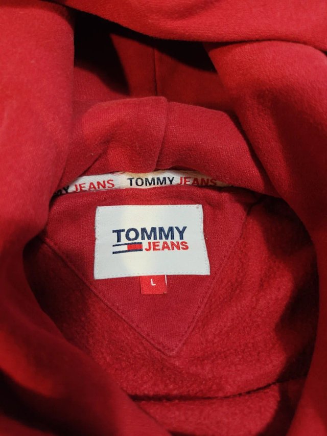 Sudadera Tommy Hilfiger Roja - Talla L