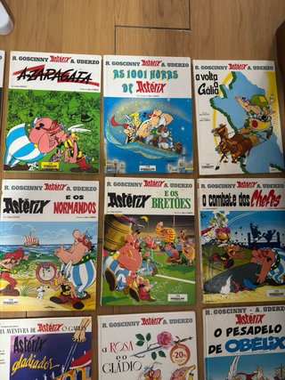 Lote 16 Livros BD Astérix - Oportunidade (Capa Dur